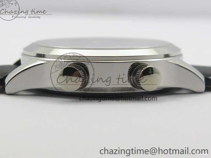 MIROTIME 0122 Practical Calatrava 5524 Pilot Travel Time SS GRF Blue Dial on Black Leather Strap A324 V 7107